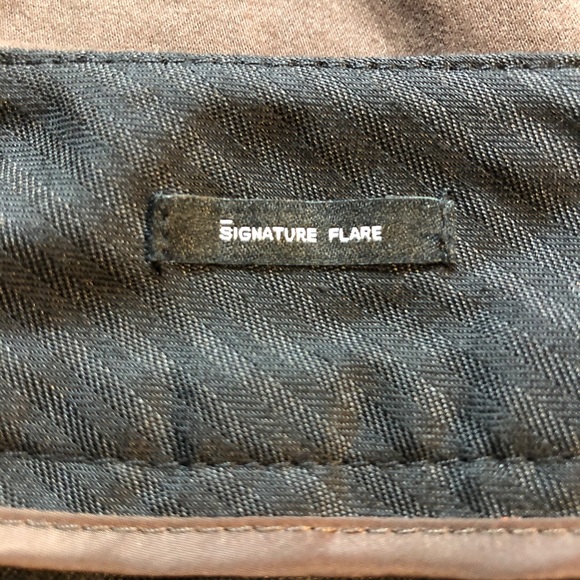 Brown Talbots Signature Flare Pants Size 10 NEW - Picture 10 of 16